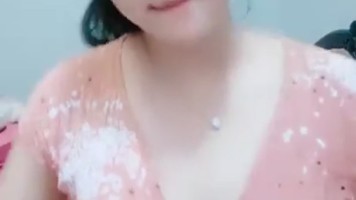 Daster Pink Goyang Dada Cantik Mempesona