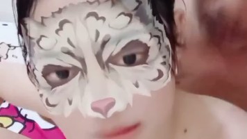 Bikin Ngiler Ayang Live Dipeluk Digrepe Susunya