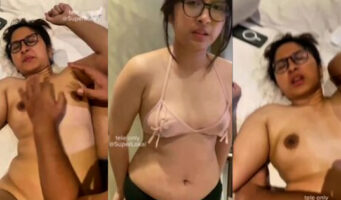 Booking Cewek Kacamata Nurut Mau Dientot Geby Viral