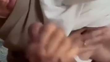 Tudung Coklat Malay Gak Sabar Kena Crot Isep Terus