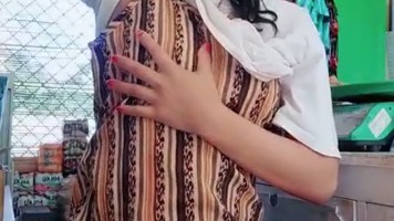Neng BUNGA Live Jaga Warung Omek