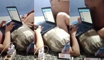 Gangguin Kakak Dientot Lagi Kerjain Tugas Diem Aja