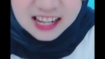 Live Miss Zahra Hijab Pap Tobrut Bokong Semok