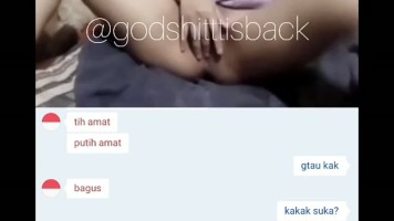 Dina Selin Hijab Main Ometv Ngajak Crot Bareng