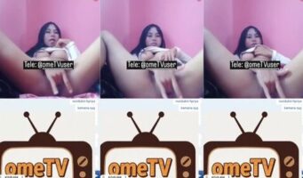 Ome TV Ceweknya Cakep Boleh Dong Ngocok Bareng Suara