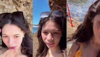 Wangyu Vlog di Pantai Bikini Kuning Grepe Instagram